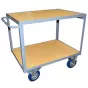 Chariot 500 Kg timon fixe 2 plateaux