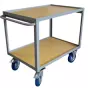 Chariot 500 Kg timon fixe 2 plateaux