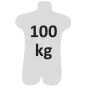 Longe en sangle élastique 2 m -- Absorbeur d’énergie et mousquetons (