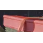 Cornière de protection des angles- PVC jaune, longueur 1,15m