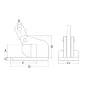 Pinces de levage horizontal tôles fines - REMA CHT - CMU: 1T /2T - Ouverture de 0 à 35 mm Visuel 3